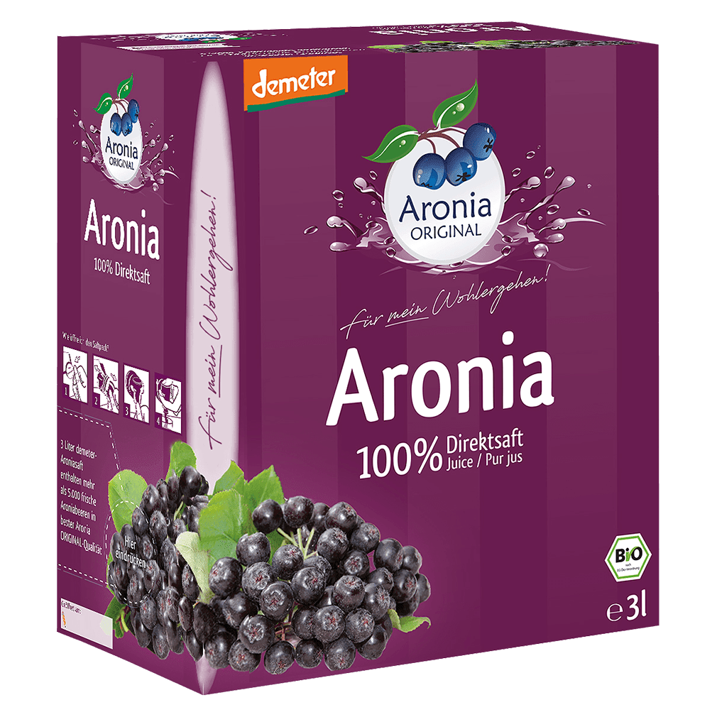 Bio Aronia Direktsaft Demeter Von Aronia Original Bei Greenist De