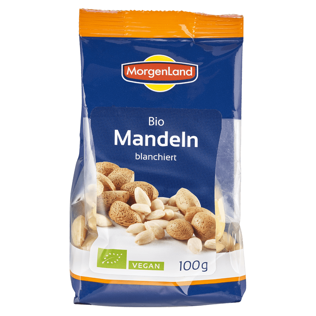 Bio Mandeln Blanchiert Von MorgenLand Bei Greenist De