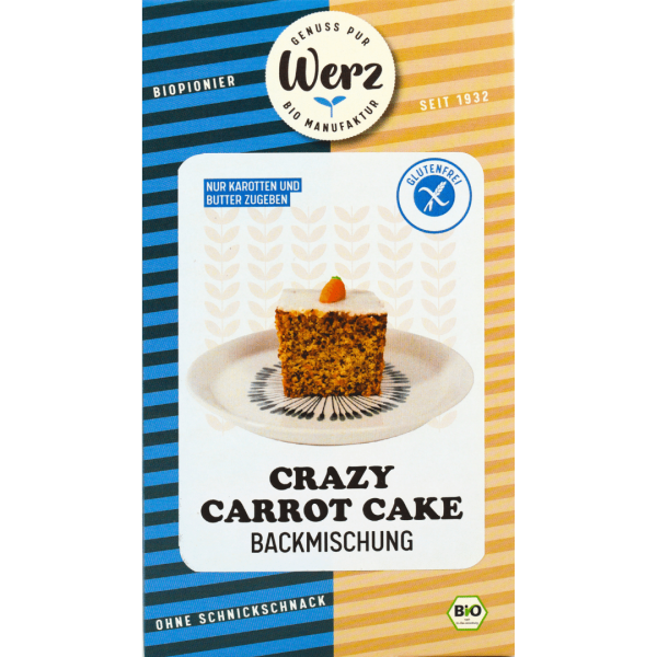 Werz Bio Buchweizen Crazy Carrot Cake