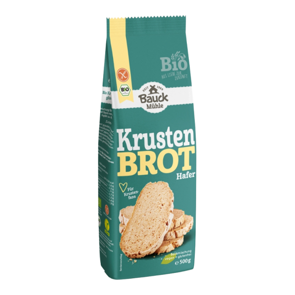 Bauckhof  Bio Krustenbrot Hafer glutenfrei