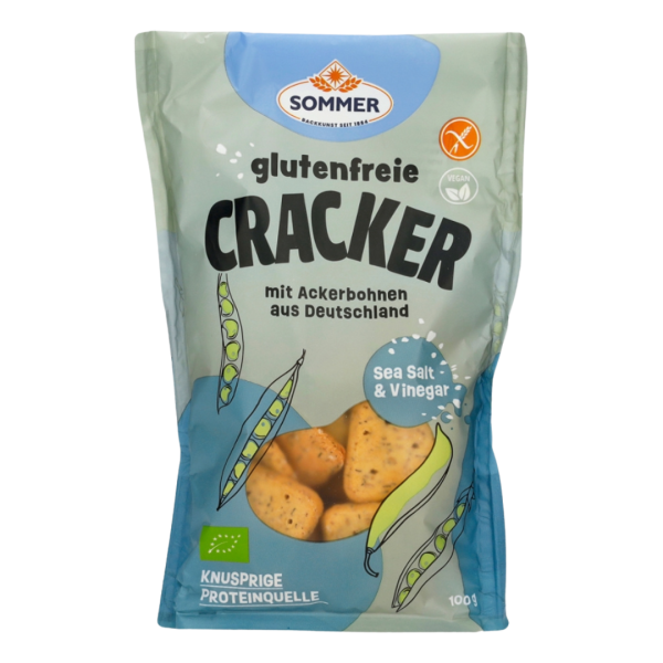 Sommer Bio Bohnen Cracker Salt &amp; Vinegar