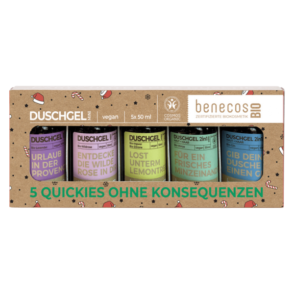 benecos Geschenkset Mini &quot;Duschgel Weihnachten&quot;