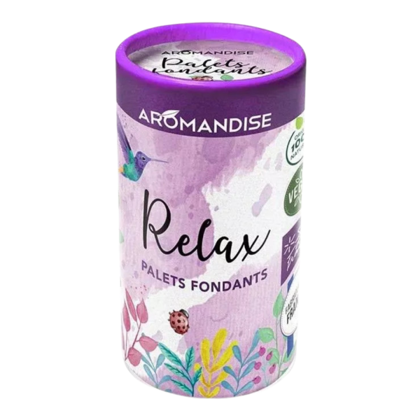 AROMANDISE Duftende Rapswachsscheiben, Relax