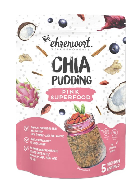 Bio Chia Pudding Pink Superfood