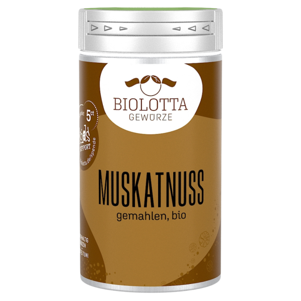 BIOLOTTA Bio Muskat gemahlen