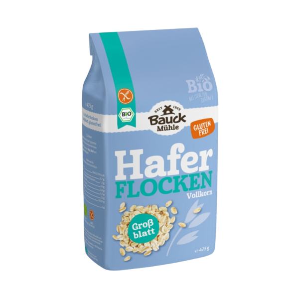 Bauckhof  Bio Haferflocken Großblatt glutenfrei