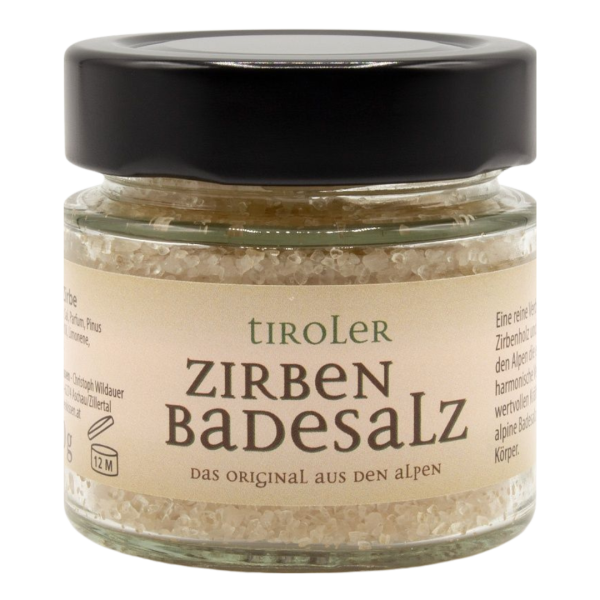 Tiroler Zirbenkissen Badesalz Zirbe