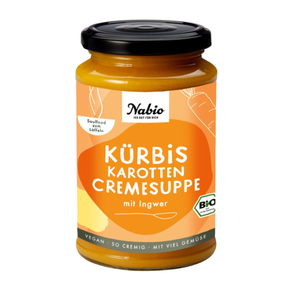 NAbio Bio Kürbis Karotten Cremesuppe