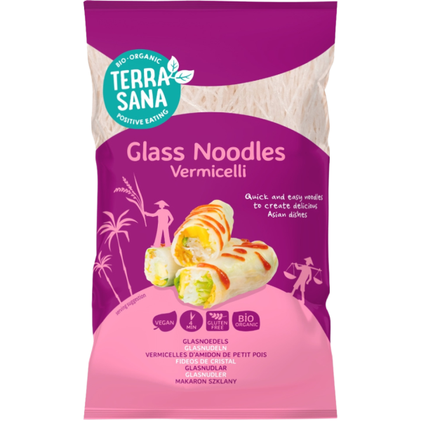 TerraSana Bio Glasnudeln Vermicelli, 200g