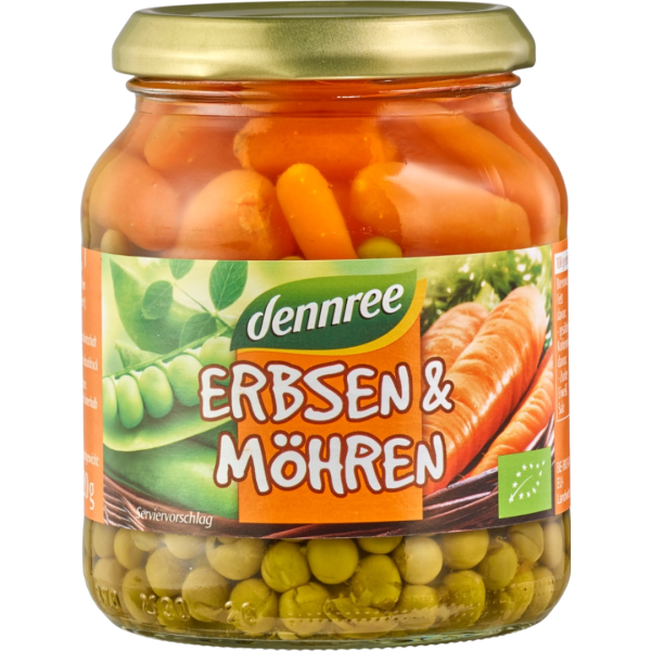 dennree Erbsen &amp; Möhren