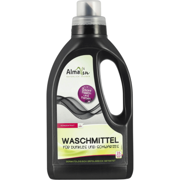 AlmaWin Waschmittel für Dunkles und Schwarzes, 0,75l