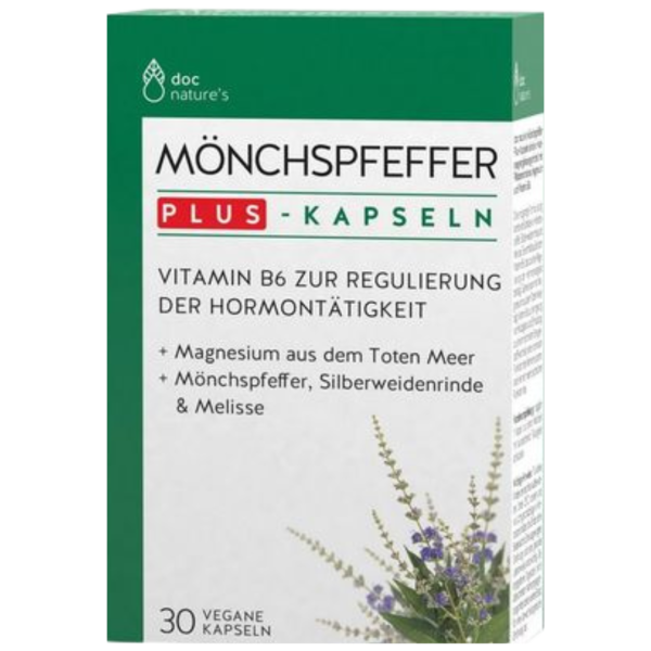 Doc Nature’s MÖNCHSPFEFFER PLUS Kapseln, 30 Stück