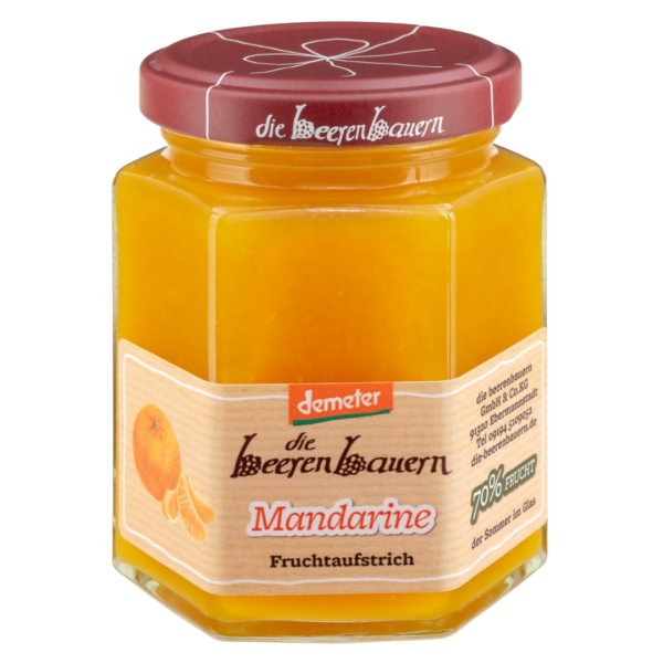 die beerenbauern Bio Mandarine Fruchtaufstrich