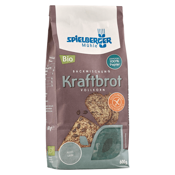 Spielberger Bio Kraftbrot Backmischung, glutenfrei