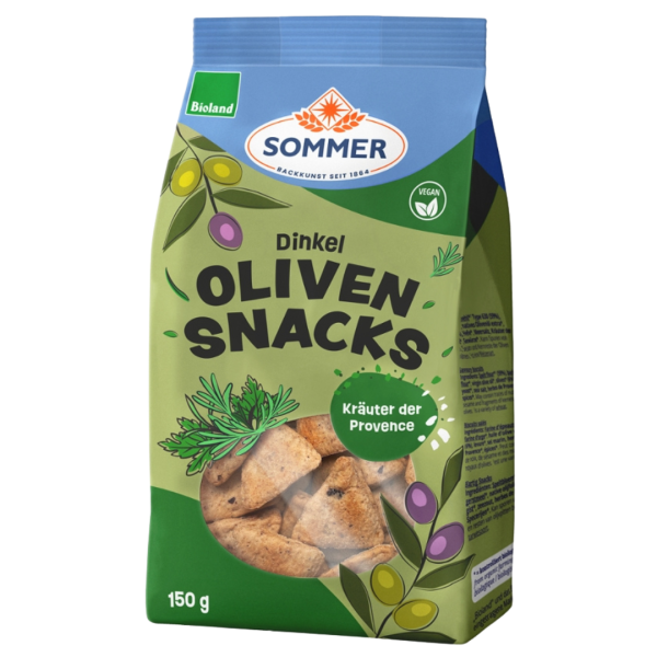 Sommer Bio Oliven-Snacks