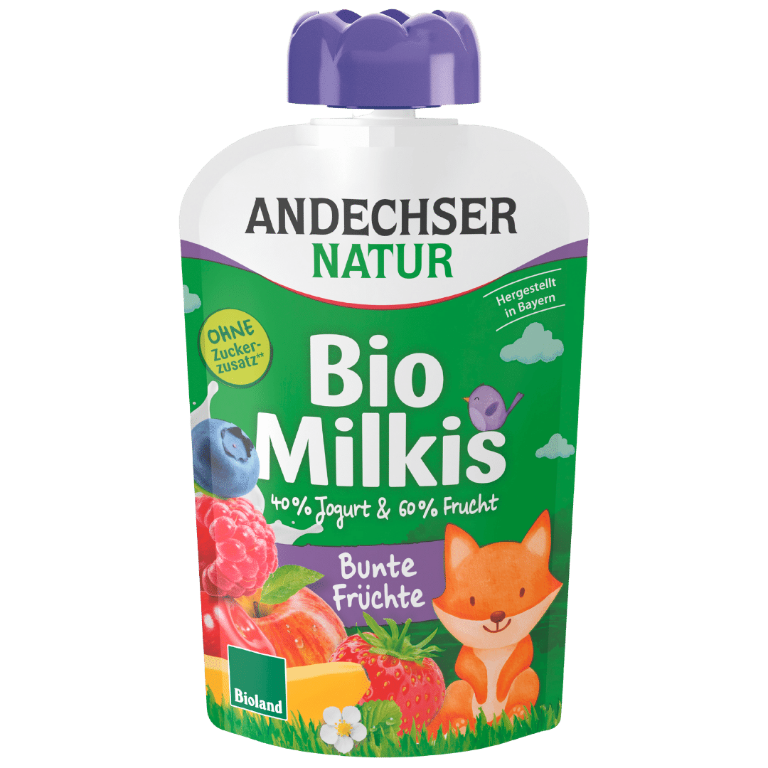 Bio Milkis Bunte Früchte von Andechser Natur bei greenist.de