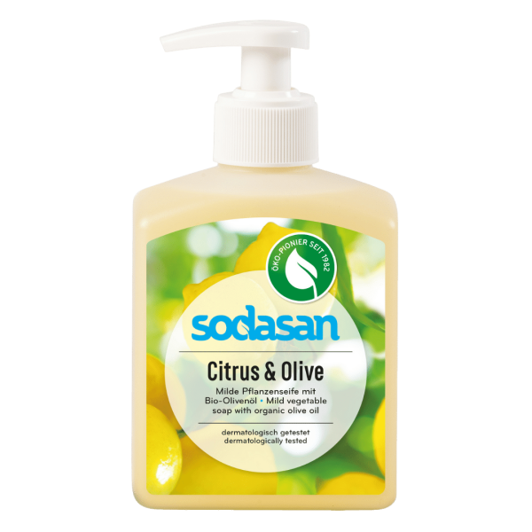 Sodasan Flüssigseife Citrus &amp; Olive