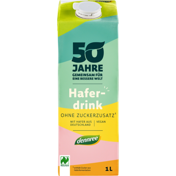 dennree Bio Hafer Drink Natur