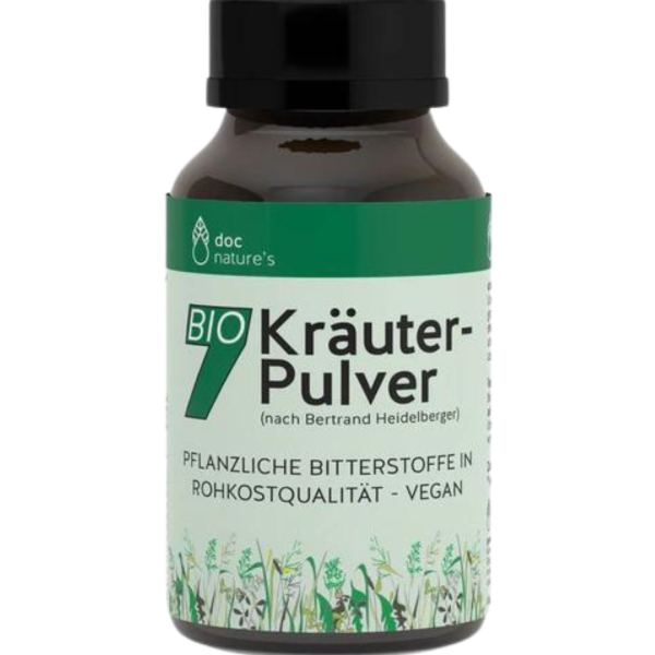 Gesund &amp; Leben Bio 7 Kräuter-Pulver, 75g