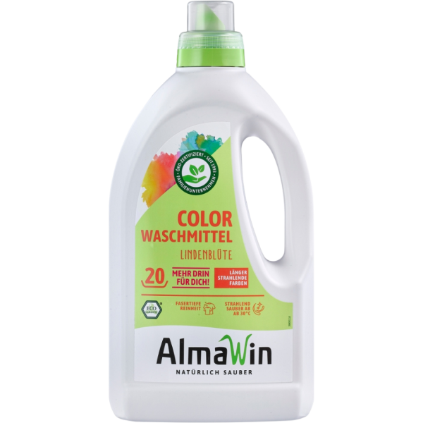 AlmaWin Flüssigwaschmittel Color, 1,5l