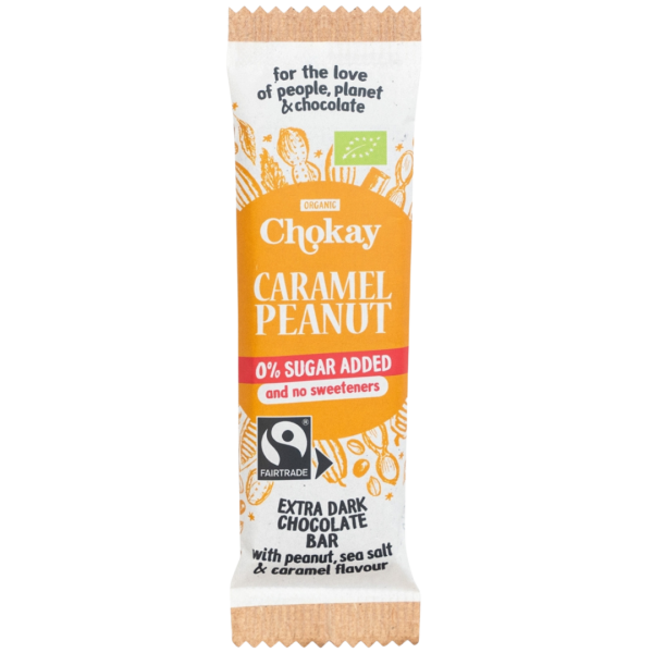 Chokay BV Bio Peanut Caramel Fair Trade - Snackbar