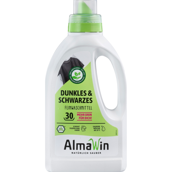 AlmaWin Waschmittel für Dunkles und Schwarzes, 0,75l