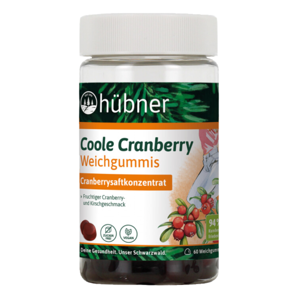 Hübner Coole Cranberry Weichgummies