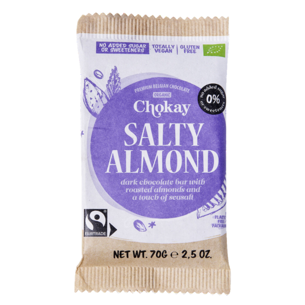 Chokay BV Bio Salty Almond Fair Trade - Bar