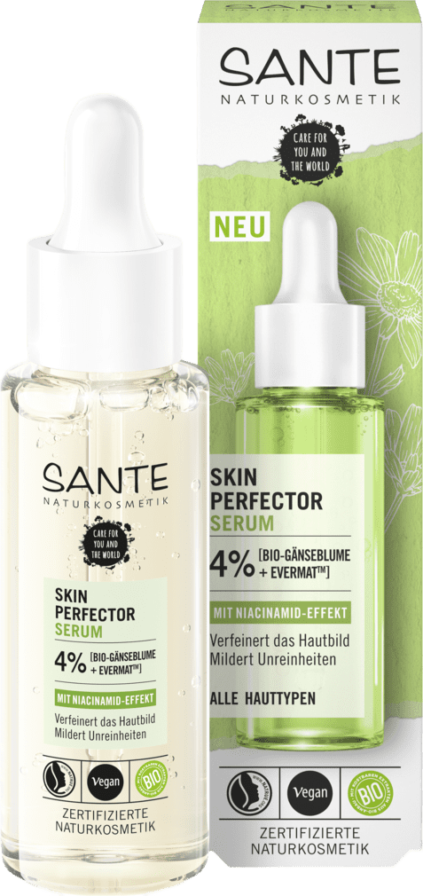 Perfector mit Naturkosmetik bei Skin Sante Niacinamid-Effekt von Serum