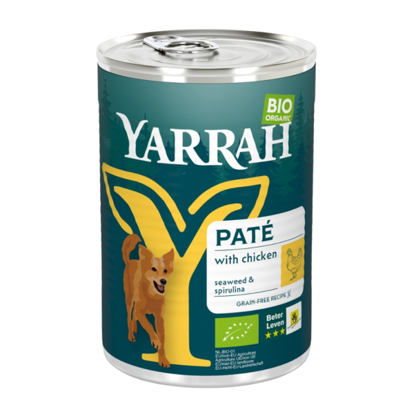 Yarrah Bio Hund Dose Pastete getreidefrei Huhn