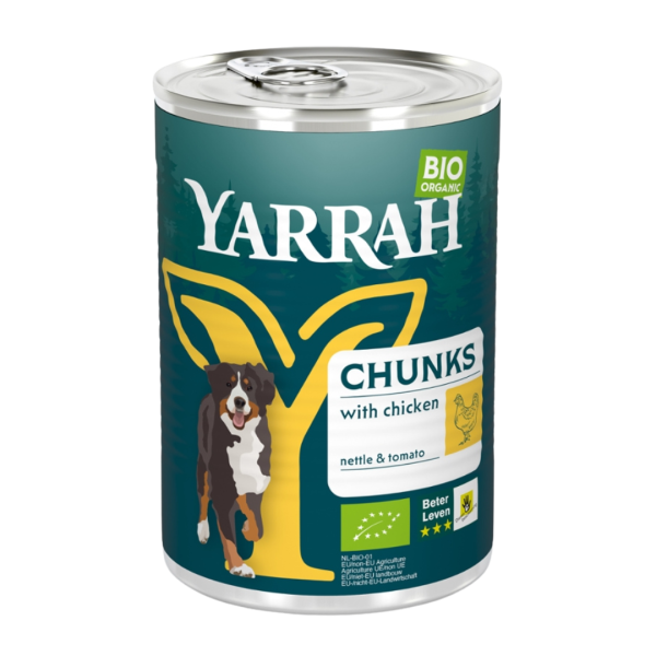 Yarrah Bio Hundefutter Bröckchen Huhn