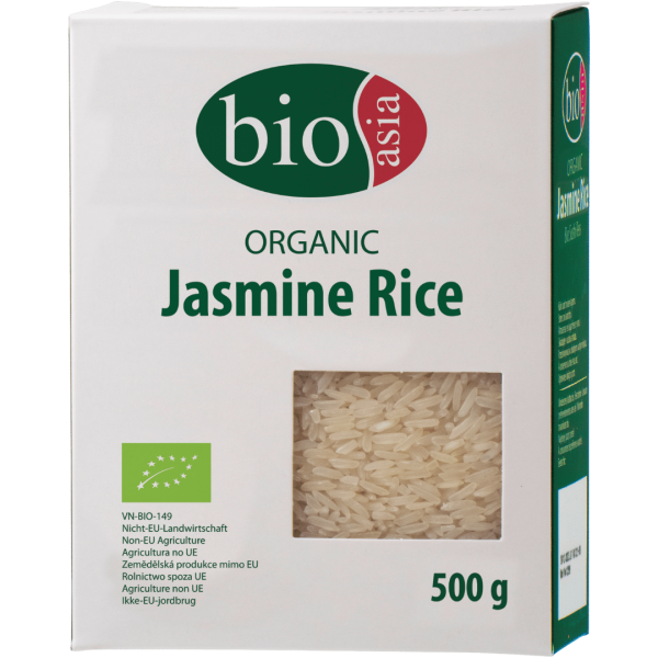 BIOASIA Bio Jasminreis 100%, Langkorn