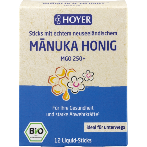 Hoyer Bio Manukahonig Sticks