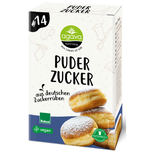 agava Bio Puderzucker