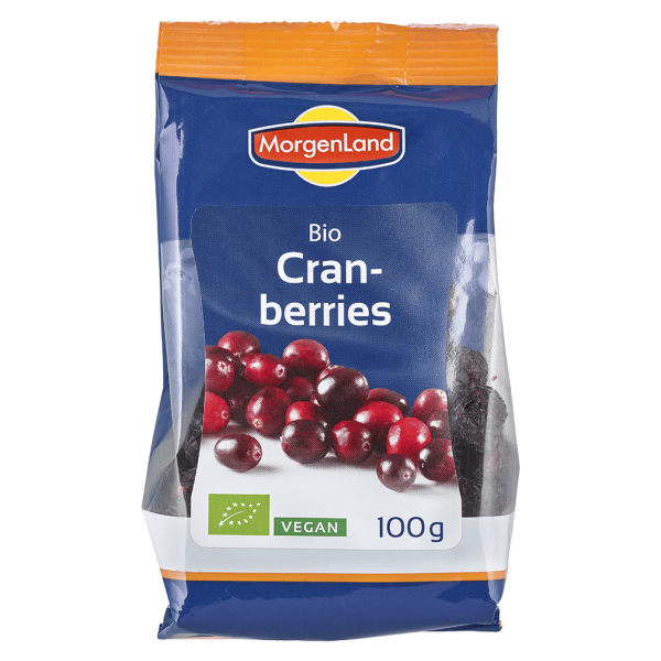 MorgenLand Bio Cranberries MHD 10.06.2024