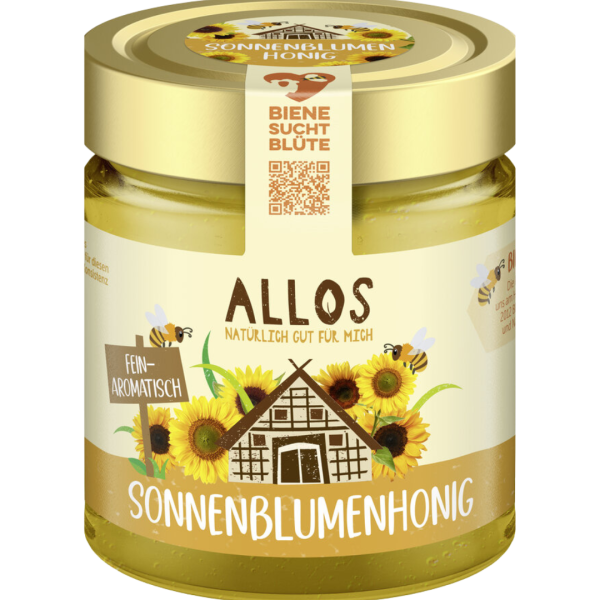 Allos Sonnenblumenhonig, 500g